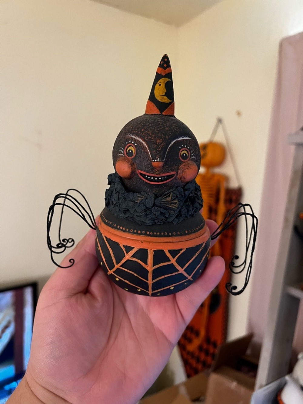 JOHANNA PARKER SNYDER THE SPIDER CANDY BOWL